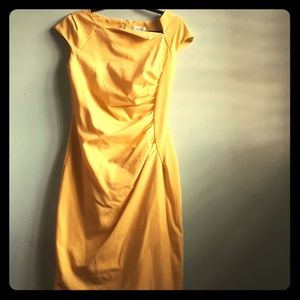 Calvin Klein Canary yellow dress
